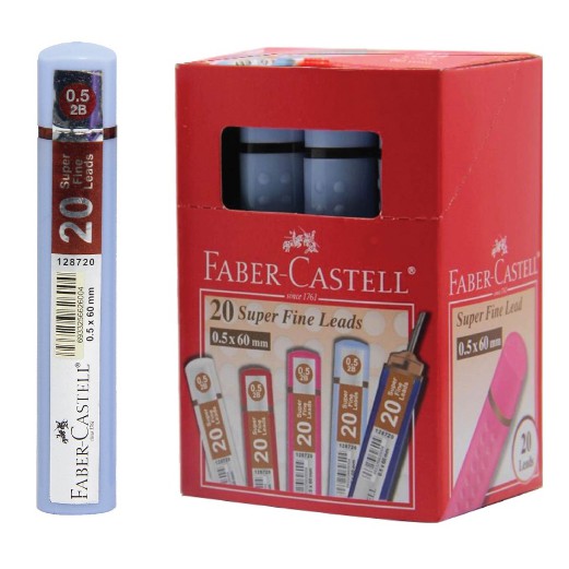 

Faber-Castell Lead Superfine Grip 2B 0.5 mm