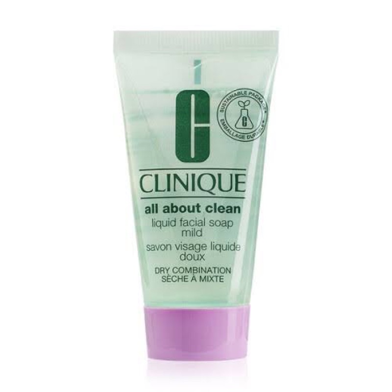 Clinique All About Clean Liquid Facial Soap Mild 30ml