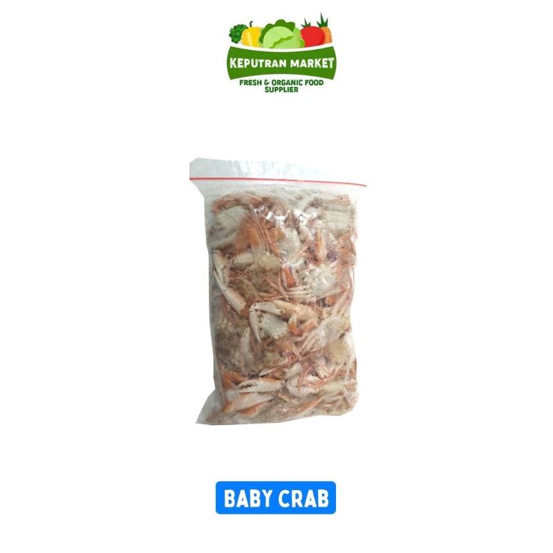 

Baby Crab Per 500gr / Kepiting / Ikan Segar / Frozen Food