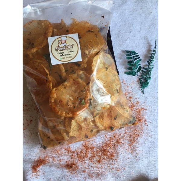 

Keripik Elod Extra Pedas 250Gram