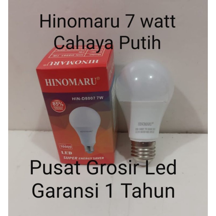 Paket 10 pcs Lampu Led Hinomaru 7 watt 7w