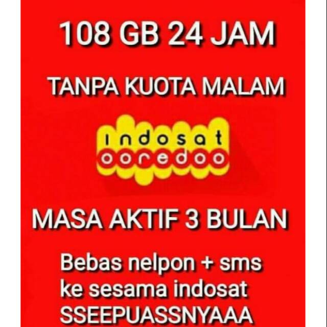 KARTU PAKET INDOSAT