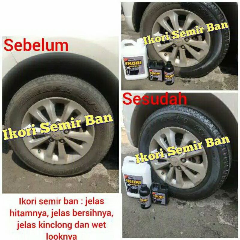 semir ban premium super kilap geratis spons