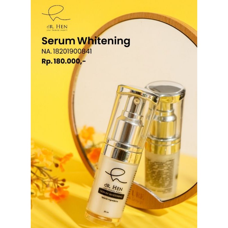 Serum Whitening dr.Hen Clinic by Athena Groups