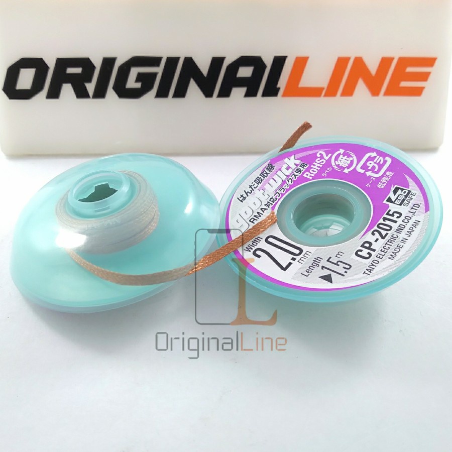 Jual SOLDER WICK GOOT WICK CP 2015 / PENGHAPUS / PENYERAP TIMAH