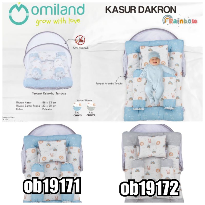 Omiland Kasur Dakron + Kelambu all varian