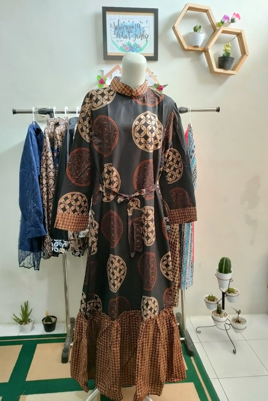 Gamis Batik Premium Gamis Jumbo Gamis Kekinian
