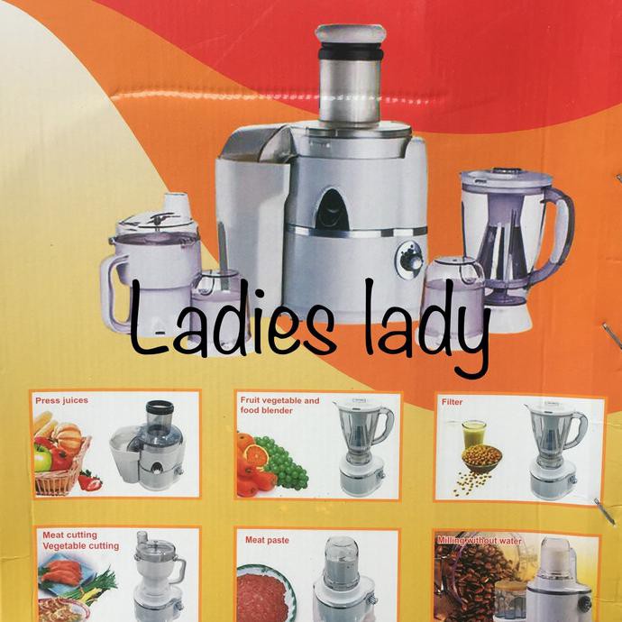 Blender 7In1 Juicer/ Chopper / Jus Buah Tanpa Ampas Gedung.Imm