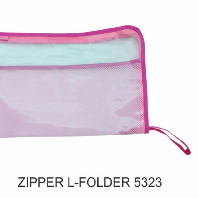 

Best Price Bambi 5323-91Zipper L-Folder - Pink ,,,,,