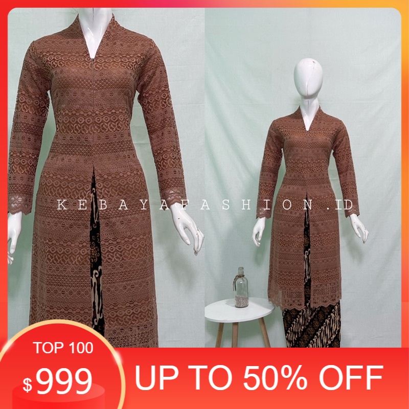 Kebaya Tunik Modern / Tunik Busui Brokat / Kebaya Brokat Modern / Kebaya Tile / Kebaya Couple / keba