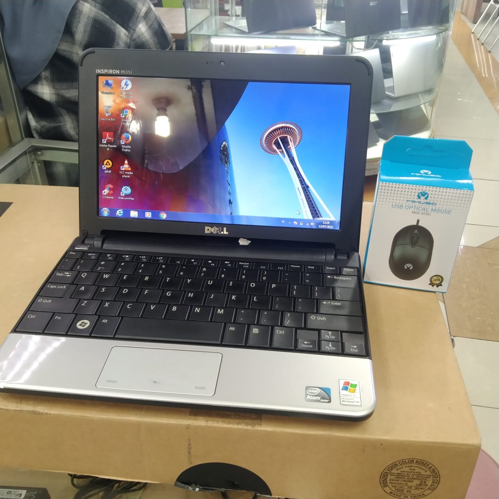 promo Laptop Notebook second seken bekas  DE  Inspiron mini 10 SSD 128 MULUS ZOOM SIAP PAKAI murah