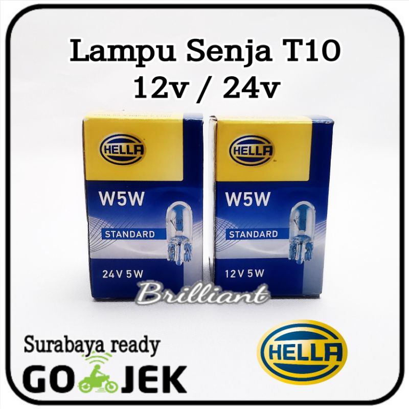 Bohlam Lampu Senja - T10 Tancep - 12v / 24v