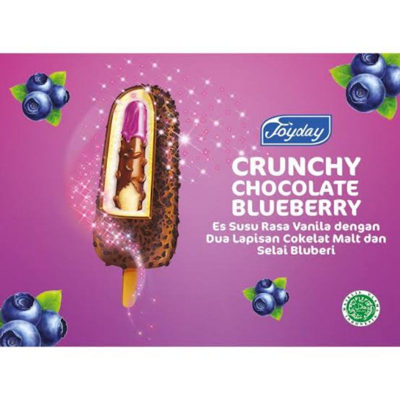joyday crunchy choco blueberry/choco malt