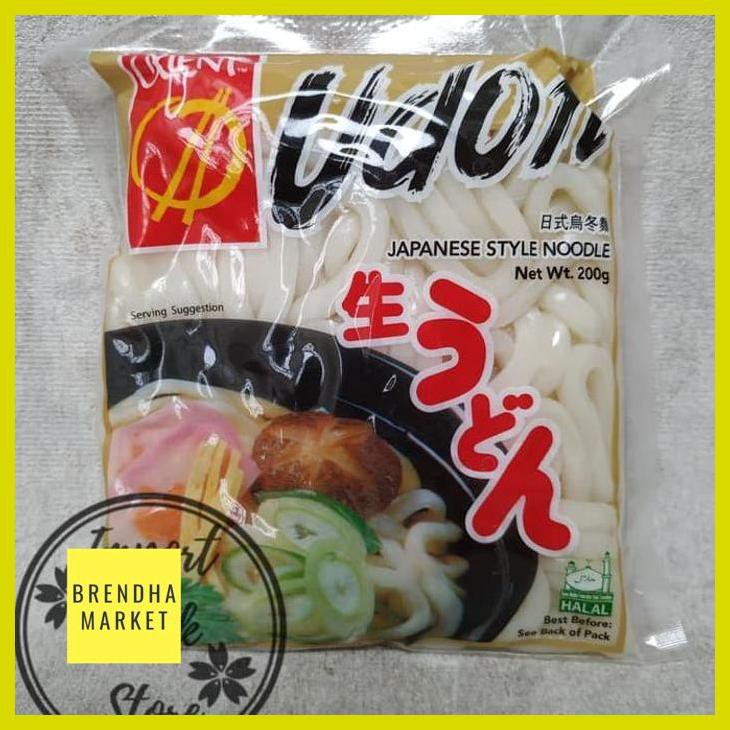 

[ Orient Mie Udon 200Gr / Japanese Style Noodle / Mie Basah Matang]