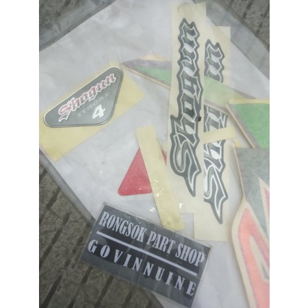 striping stiker sticker lis suzuki shogun r110 r 110 99 98 original ori asli