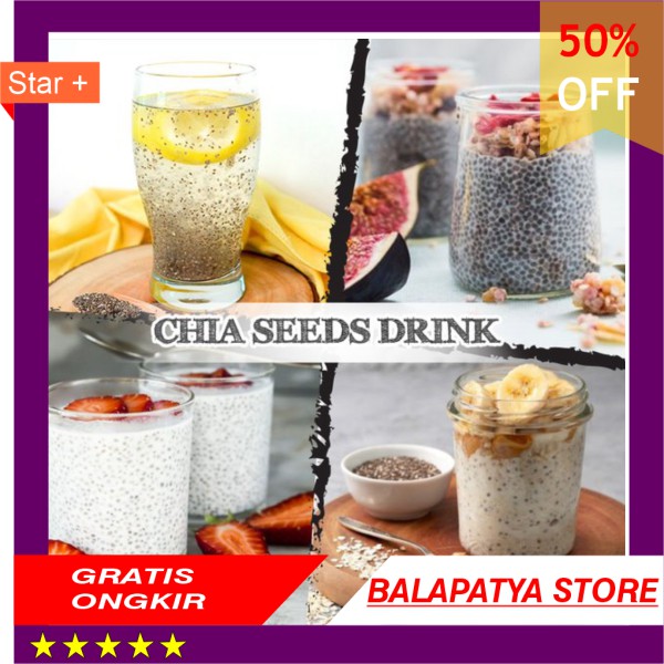 

Chia Seed Mexico Organic 250gr Chiaseed Supar Food Untuk Diet