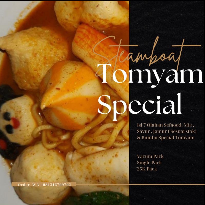 

Steamboat Tomyam Special Single Pack
