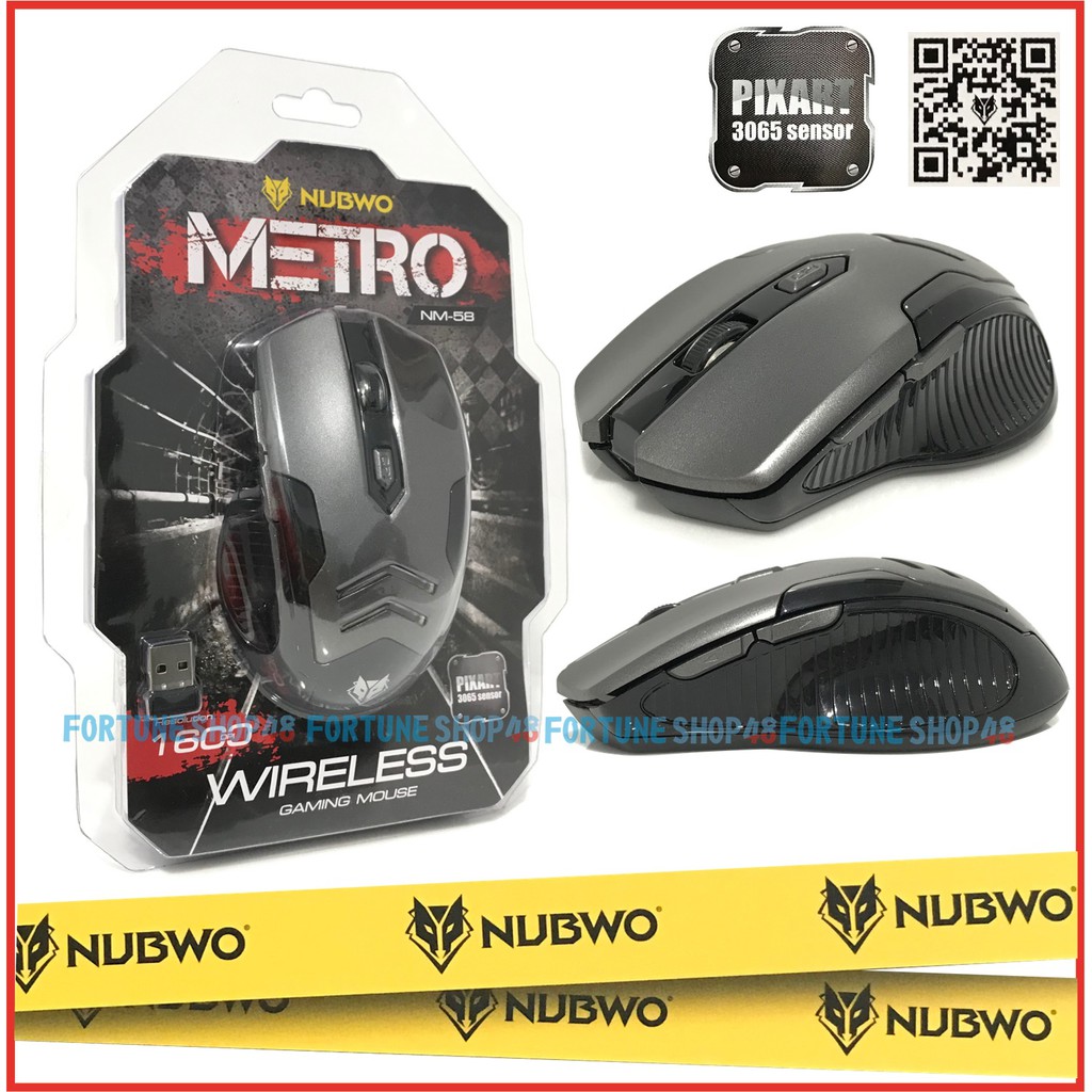 Mouse Wireless Nubwo Metro NM-58