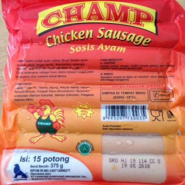 

Champ Sosis 375 Gram