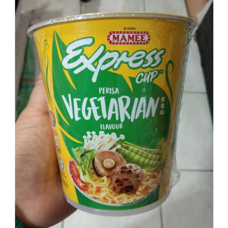 Mamee Expres Cup / Mie Instan Vegetarian / Mie Vegetarian / Mie Malaysia