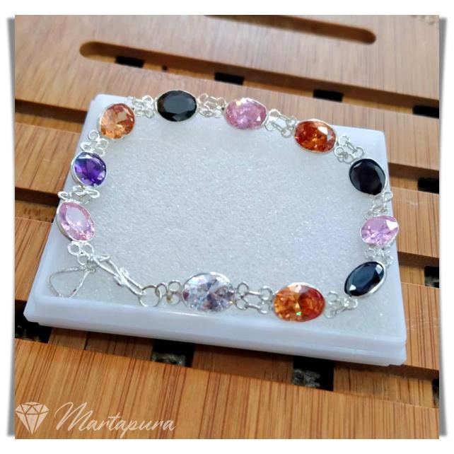 Gelang Perak Permata Aleksandri