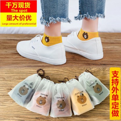 ⭐𝐈𝐇𝐒 𝟎𝟔𝟑⭐️Kaos Kaki Pria Wanita Motif Beruang Kaos Kaki Semata Ankle Socks-6