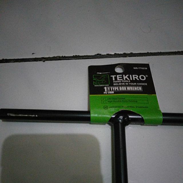 Kunci T Hitam 17 Mm Tekiro