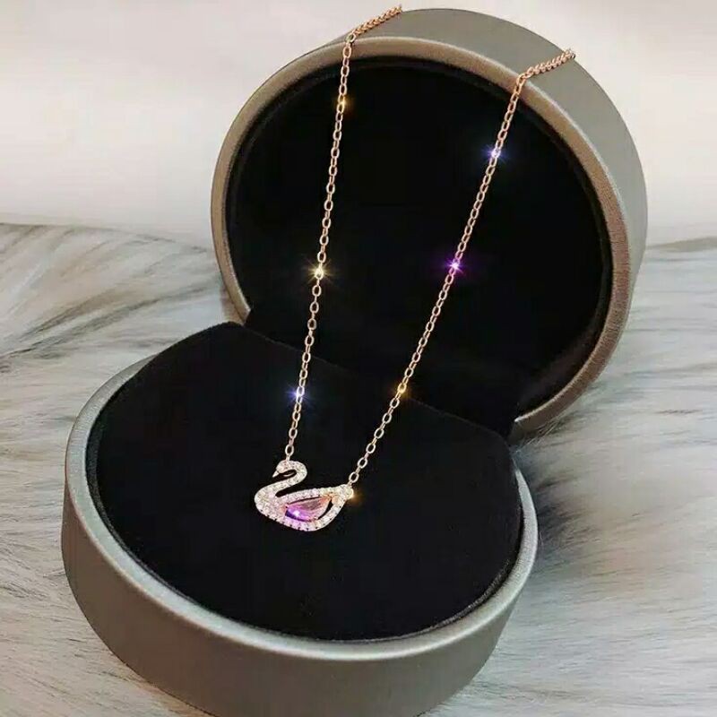 GG Kalung Angsa Mix Warna Titanium Stainless Steel#KL-109MW