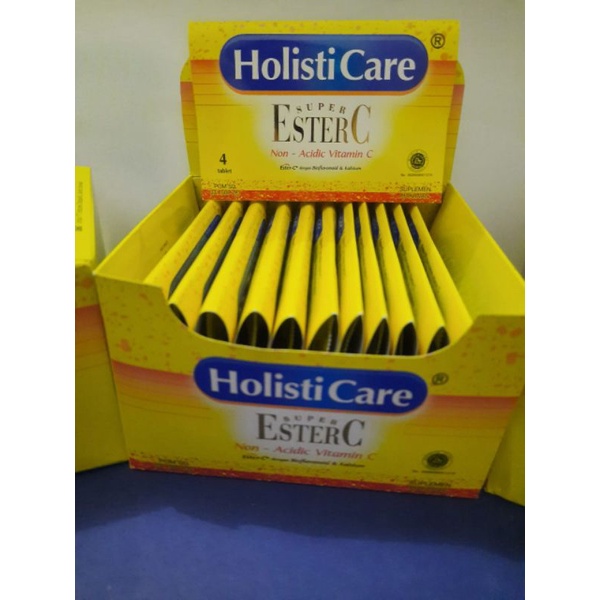 HOLISTICARE ESTER C STRIP@4 TABLET / VITAMIN C / ESTER C