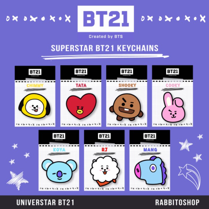Keychain BT21 Apeach - KARAKTER