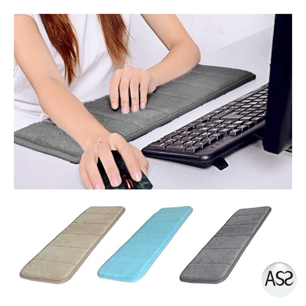 ASS Shop - Bantalan Pergelangan Tangan Keyboard Pad Ultra Memory Foam - 7HH300064