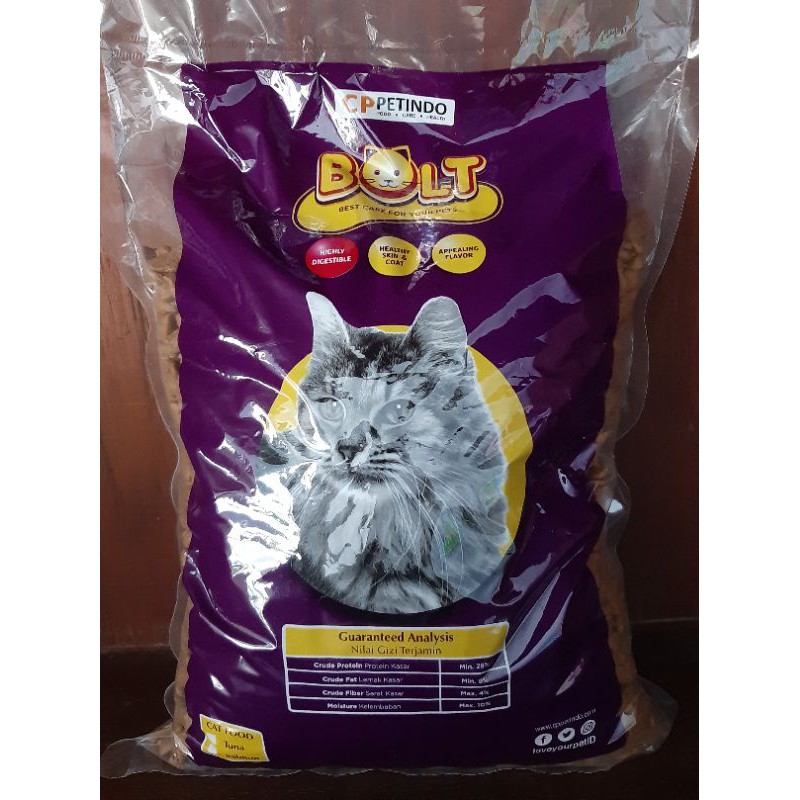 BOLT 1KG (IKAN)/PAKAN KUCING/CAT FOOD