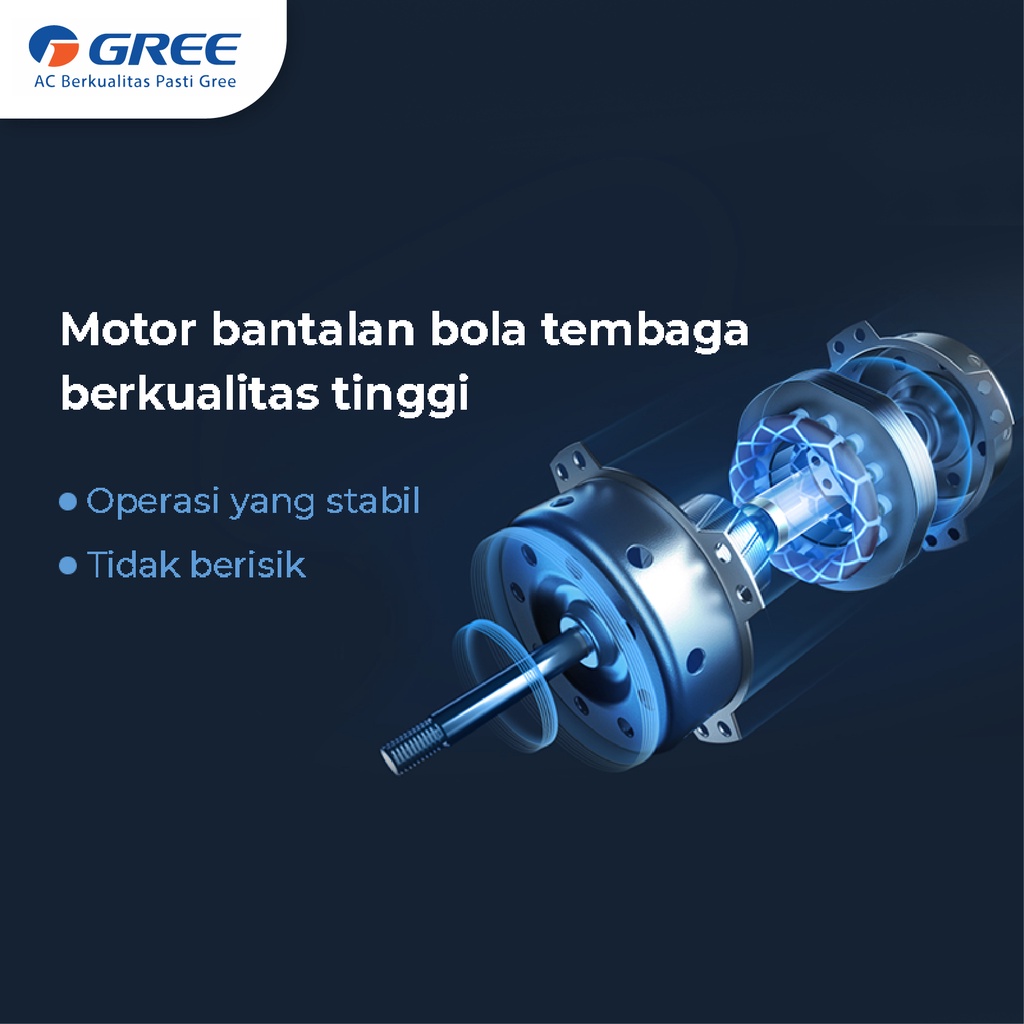 GREE Tower Fan Air Cooler dengan Generator Anion - Humidifier -  Penyejuk - Kapasitas 4 Liter - Model GTA-ACOOL4