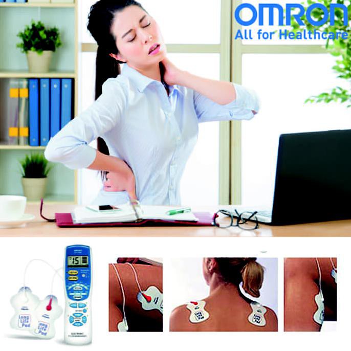 Alat Pijat Electronic Pulse Massager Omron ( Hvf-128 )