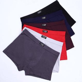  Celana  Dalam  Pria  Model Boxer Mid Waist Nyaman  Breathable 