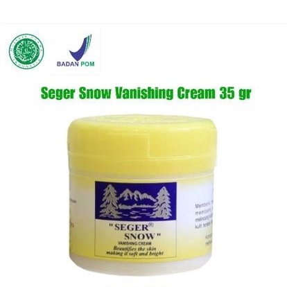 Seger Snow Vanishing Cream 35gr Kuning