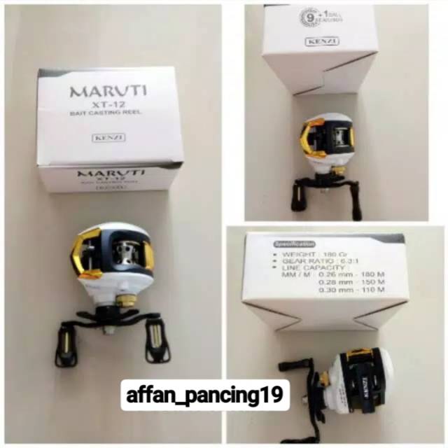 Reel Kenzi MARUTI  WHITE Stock Terbatas