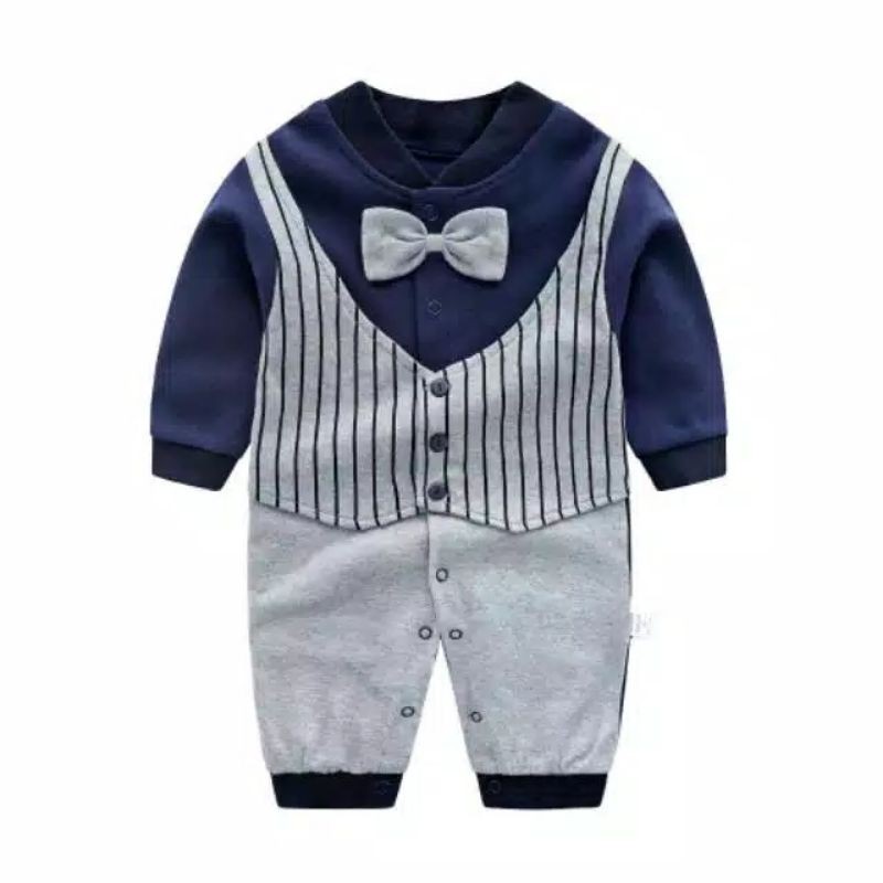 ( COD ALL ABOUT BABY ) JUMPSUIT BAYI LAKI-LAKI LENGAN PANJANG HARGA GROSIR