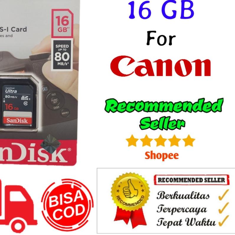 ♩ Memory card 16gb 32gb 64gb kamera canon dslr eos 550D 600D 650D 700D sdcard 32 gb sandisk 16 64 hi