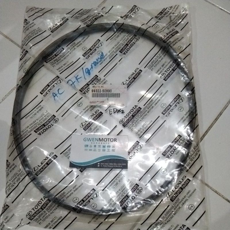 vanbelt/tali kipas AC kijang 7k/grand original