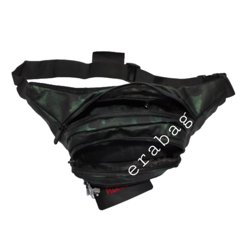 Tas Waistbag AIRLINER Selempang Pinggang Army Import  19009 Power