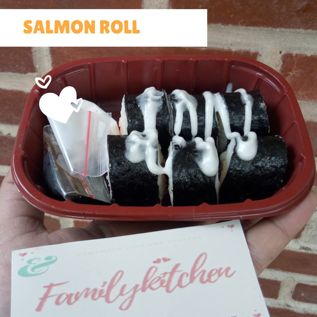 

Sushi homemade Rasa Salmon Roll Jabodetabek by Familykitchen.depok