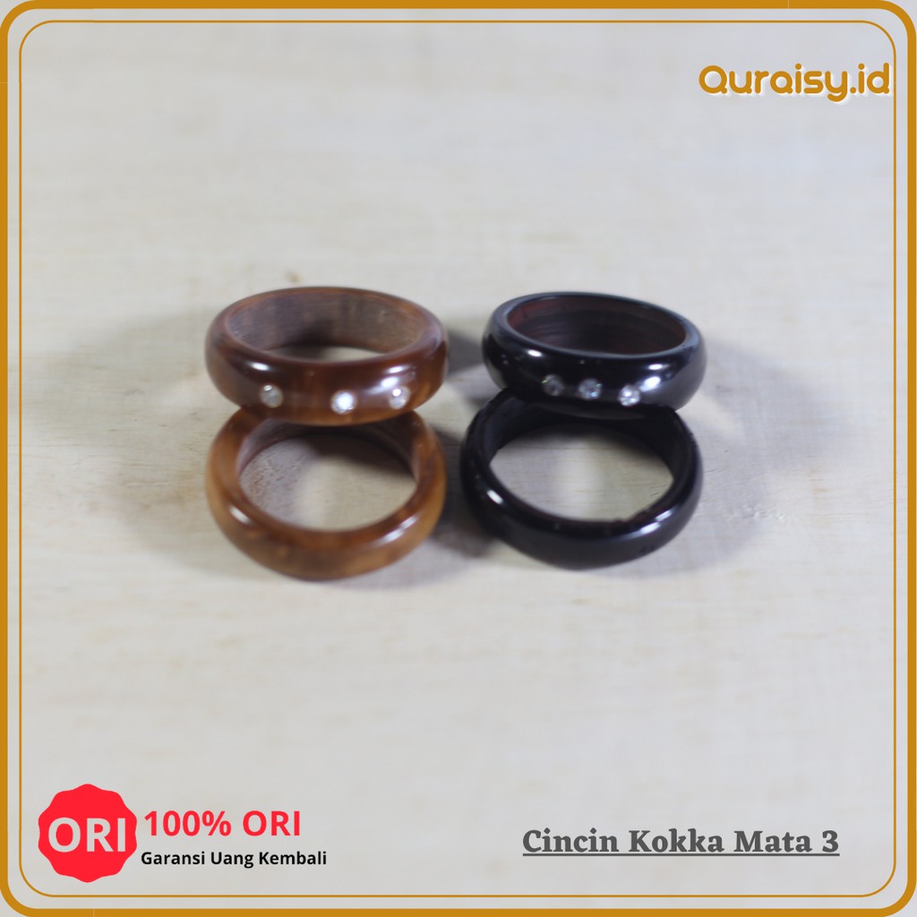 Cincin Santri Kokka Pria Wanita untuk Kesehatan Turki Kaukah Kaokah  Garansi Asli