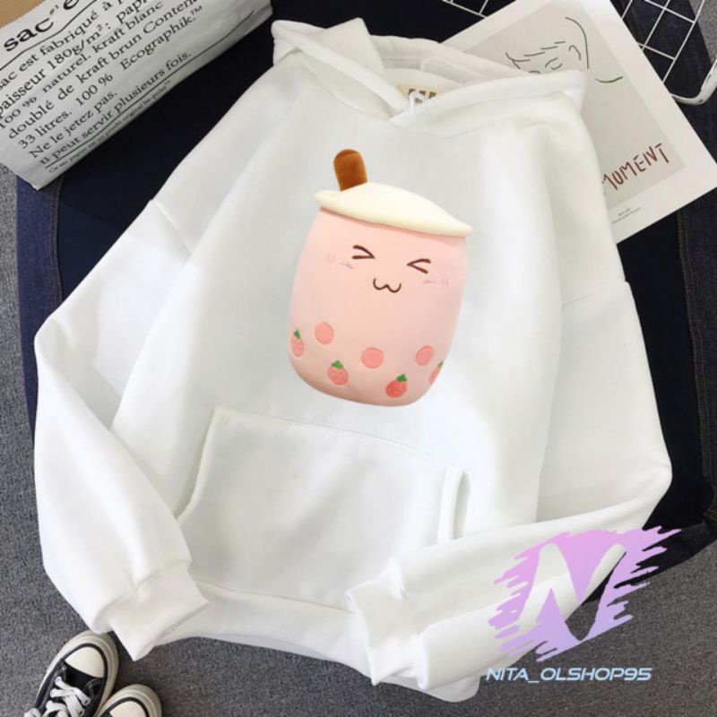 sweater Hoodie boneka boba