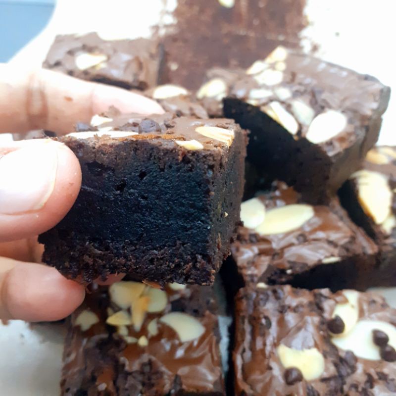 

Brownies panggang.