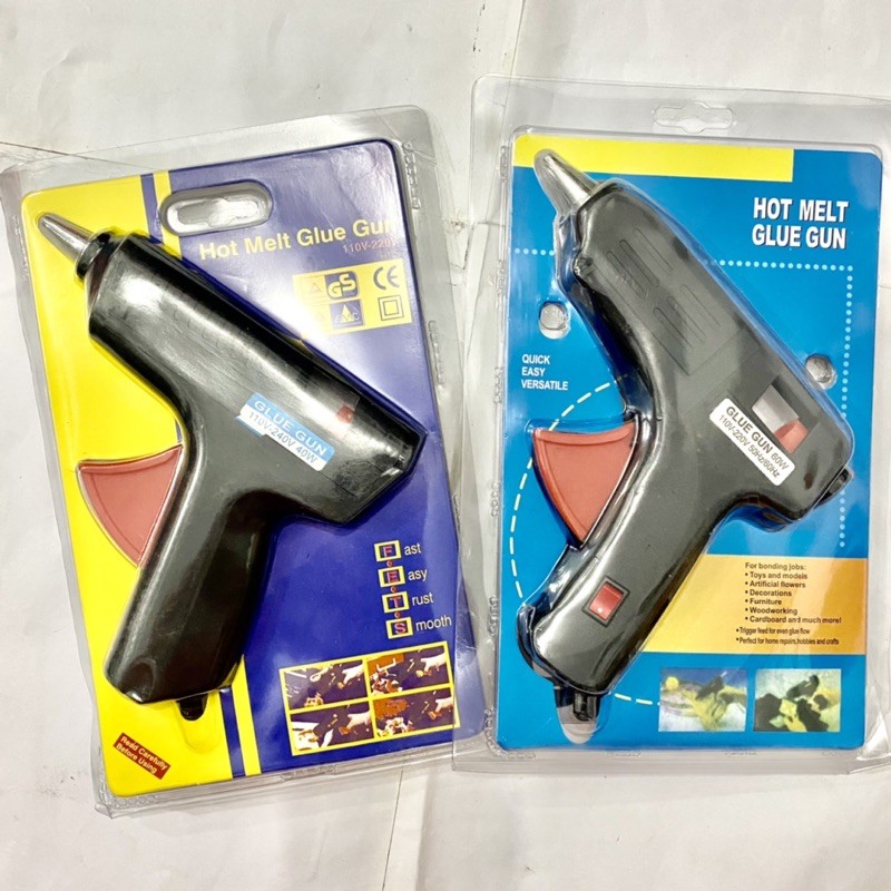 Hot Melt Glue Gun / Tembakan Lilin 40watt / Tembakan Lilin 60watt