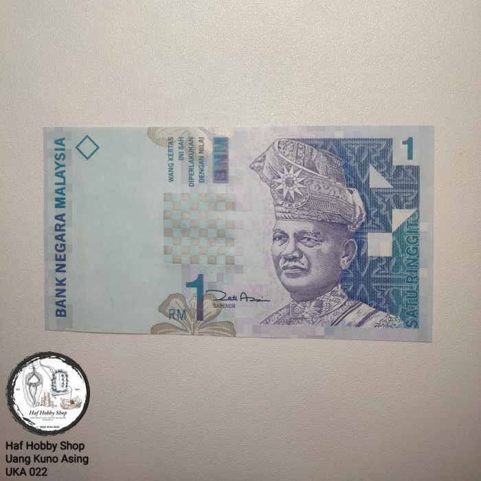Uang Kuno 1 Ringgit Malaysia Lama