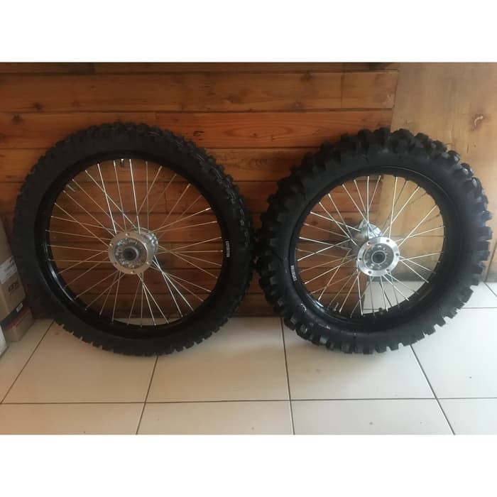 BANSET TRAIL 21/18 HOLE 36 VELG EXPEDITION KLX DTRACKER SEMUA SERIES