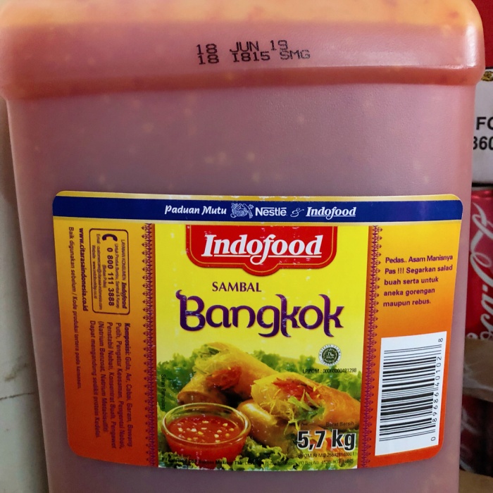 

Promo Terbatas - Indofood Sambal Bangkok 5.7 Kg