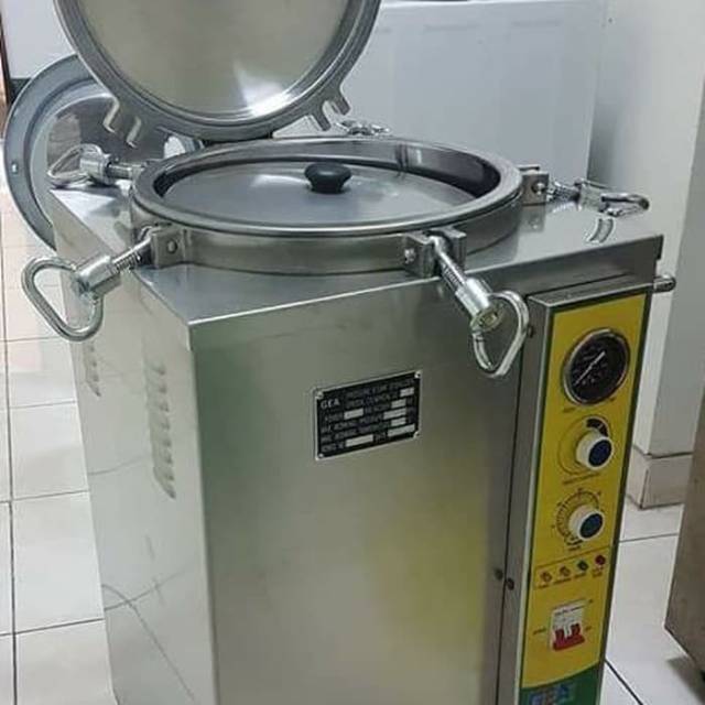 Autoclave 50 Liter Gea medical Sterilisator Uap Gea Medical Electric Vertikal Steam Desinfector 50L